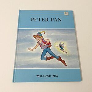 Vtg Peter Pan Well Loved Tales Peter Haddock Book